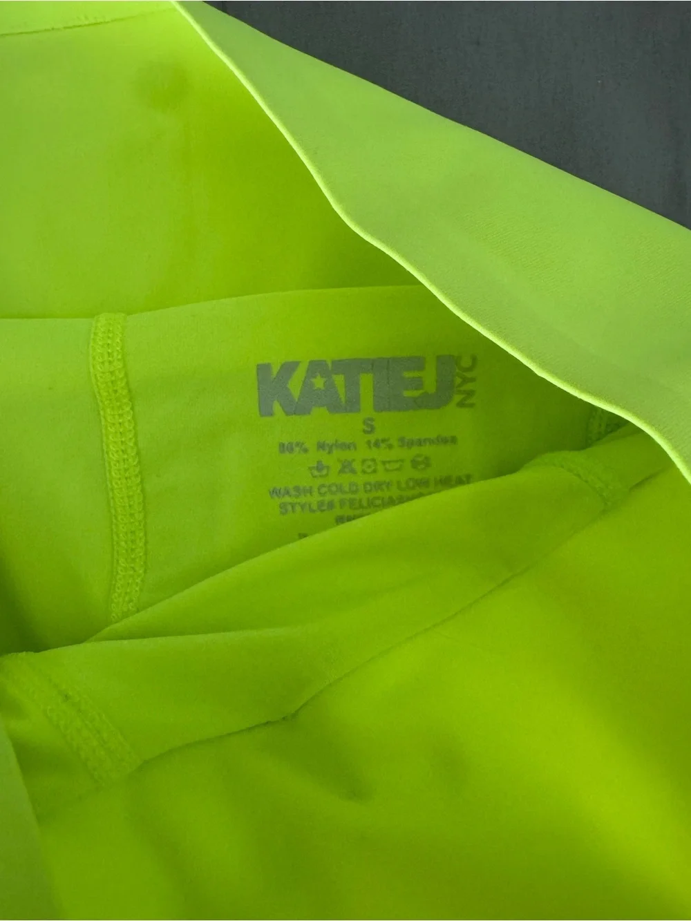 Katie J NYC Soft Lavender Active Shorts